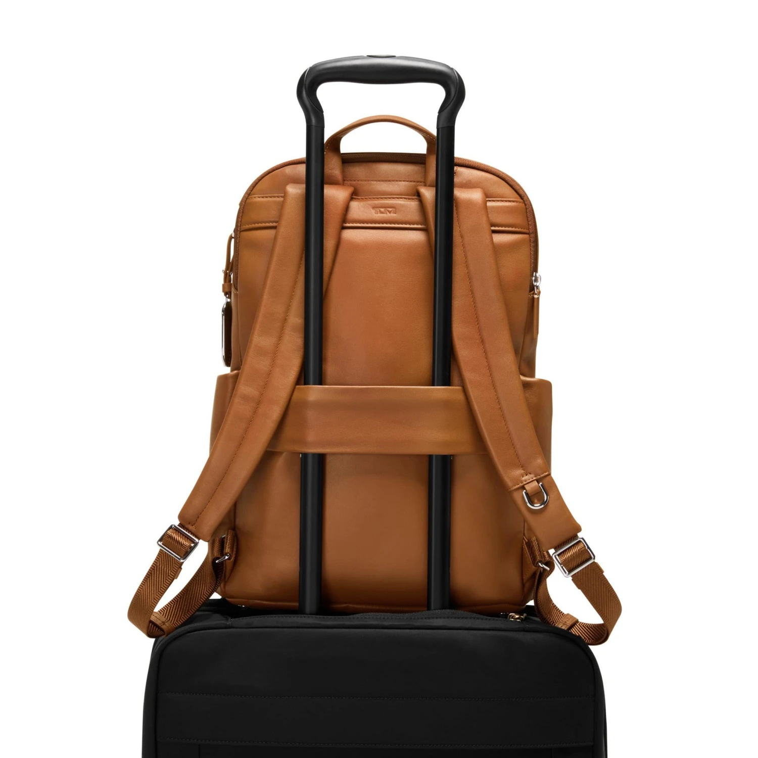 TUMI Voyageur Leather Raina Backpack in Black with Gold Hardware – Premium 15-inch Laptop Bag 15 TUMI Voyageur Leather Raina Backpack in Black with Gold Hardware – Premium 15-inch Laptop Bag - Image 13