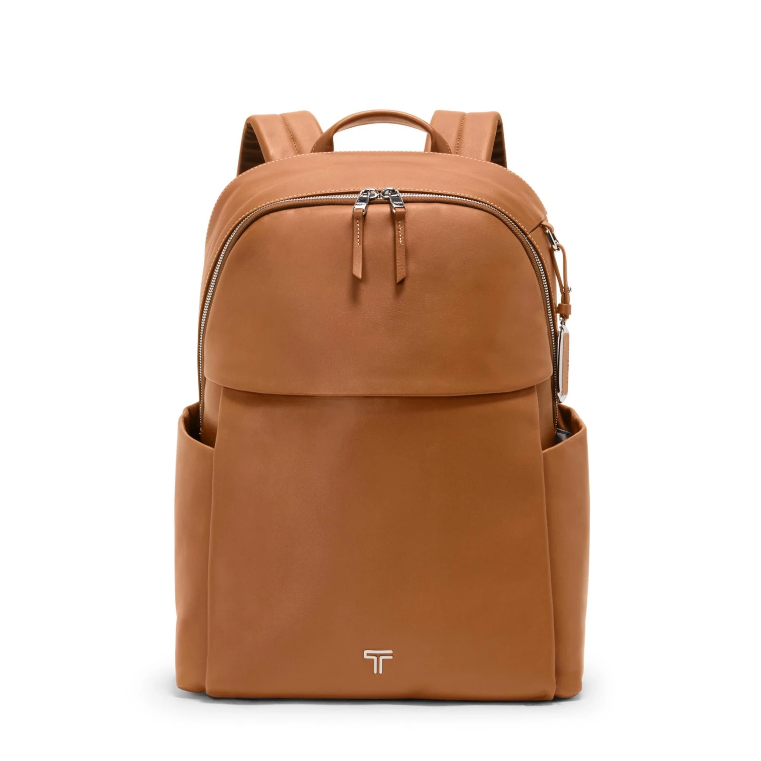 TUMI Voyageur Leather Raina Backpack in Black with Gold Hardware – Premium 15-inch Laptop Bag 3 TUMI Voyageur Leather Raina Backpack in Black with Gold Hardware – Premium 15-inch Laptop Bag