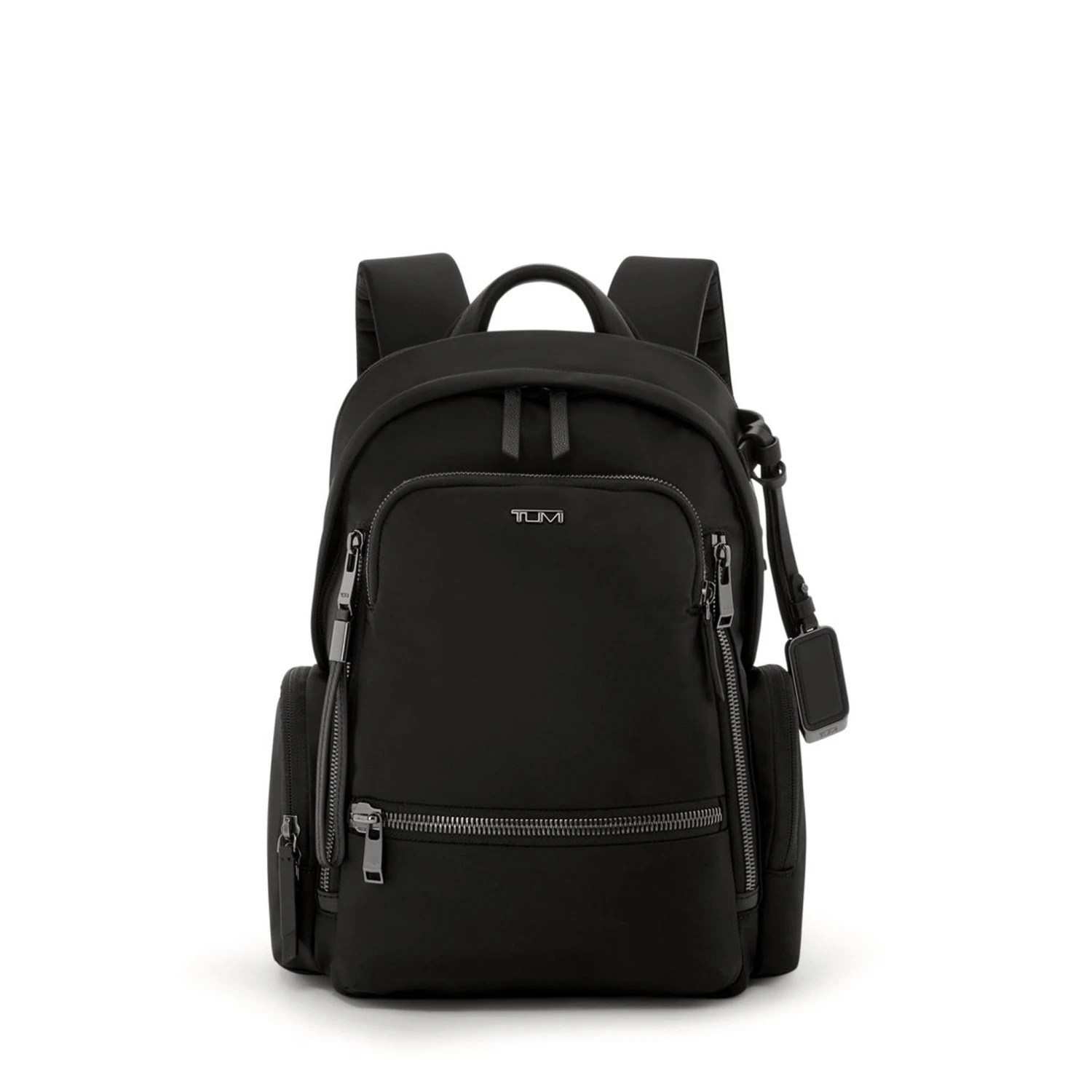 TUMI Voyageur Medium Celina Backpack in Black Nylon – Compact 12" Laptop Professional Travel Bag 8 TUMI Voyageur Medium Celina Backpack in Black Nylon – Compact 12" Laptop Professional Travel Bag - Image 6