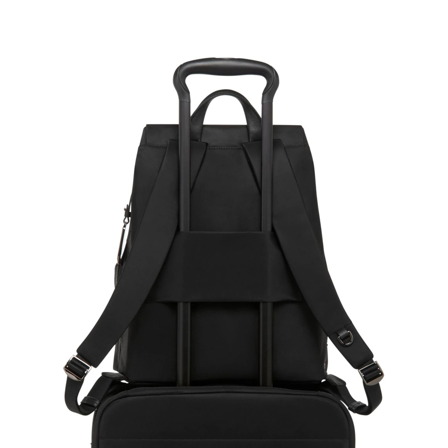 TUMI Voyageur Ramsay Backpack - Black Nylon Women's Laptop Bag with Gold Hardware 6 TUMI Voyageur Ramsay Backpack - Black Nylon Women's Laptop Bag with Gold Hardware - Image 4