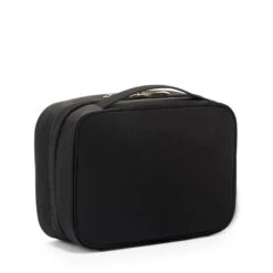 TUMI Voyageur Tammin Cosmetic Case - Black Nylon Flat-Pack Travel Organizer -Luggage Pros Store TUMI Voyageur Tammin Cosmetic 5