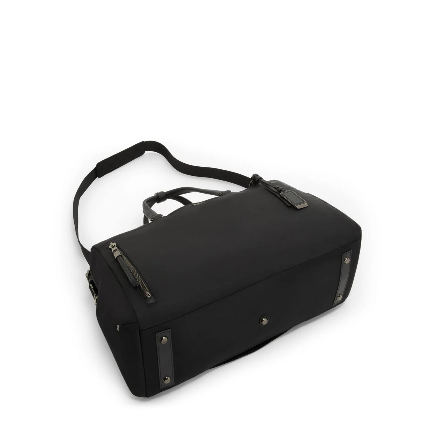 TUMI Voyageur Venice Duffel Black with Gold Hardware – Lightweight Nylon Travel Bag 8 TUMI Voyageur Venice Duffel Black with Gold Hardware – Lightweight Nylon Travel Bag - Image 6