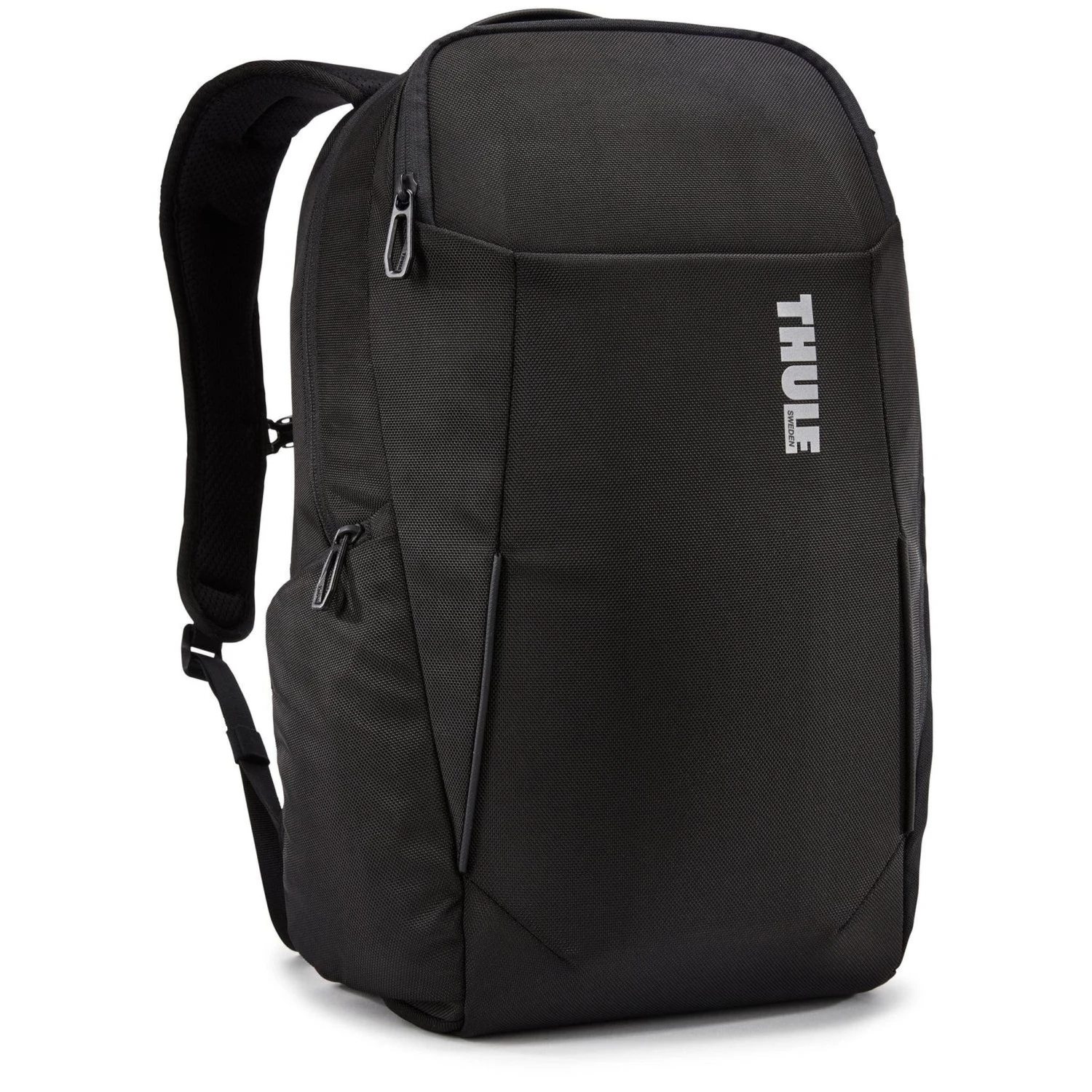 Thule Accent 23L Backpack - Black Eco-Friendly Laptop Travel Bag with SafeZone 3 Thule Accent 23L Backpack - Black Eco-Friendly Laptop Travel Bag with SafeZone