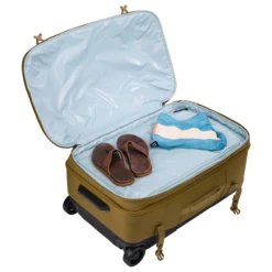 Thule Aion 28" Check-In Wheeled Duffel - Water-Resistant Waxed Canvas Travel Suitcase -Luggage Pros Store Thule Luggage Aion 28 Check In Wheeled Duffel 10