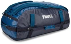 Thule Chasm 90L Blue Weather-Resistant 2-in-1 Convertible Duffel Backpack -Luggage Pros Store Thule Luggage Chasm 90L Duffel 6 98a61289 2f32 4161 aee7 1a24cf427210