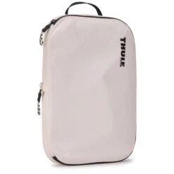 Thule Medium Compression Packing Cube - Semitransparent White Ripstop Nylon Travel Organizer