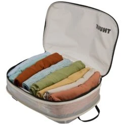 Thule Medium Compression Packing Cube - Semitransparent White Ripstop Nylon Travel Organizer -Luggage Pros Store Thule Luggage Compression Packing Cube Medium 9