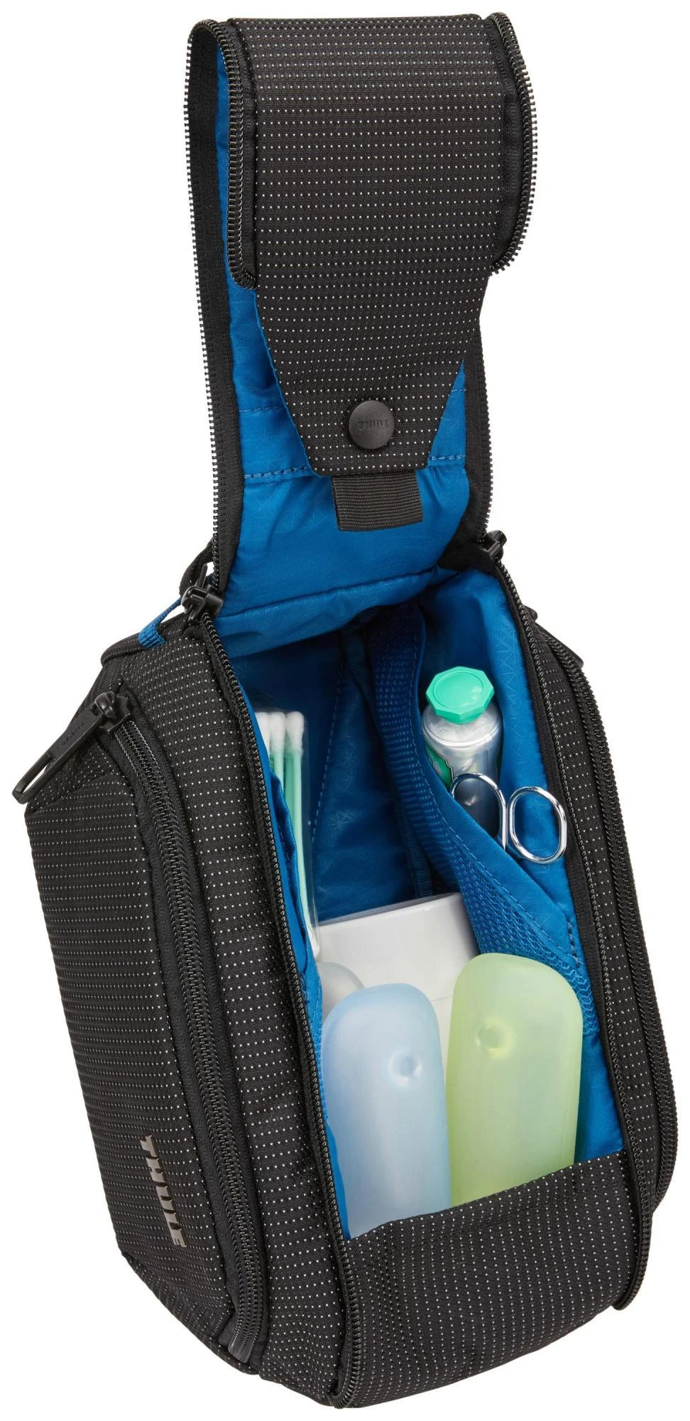 Thule Crossover 2 Black Nylon - Hanging Wide-Mouth Travel Toiletry Bag 4 Thule Crossover 2 Black Nylon - Hanging Wide-Mouth Travel Toiletry Bag - Image 2