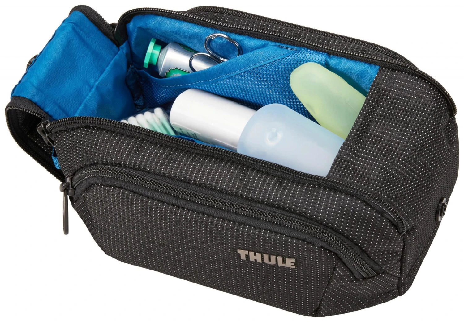 Thule Crossover 2 Black Nylon - Hanging Wide-Mouth Travel Toiletry Bag 5 Thule Crossover 2 Black Nylon - Hanging Wide-Mouth Travel Toiletry Bag - Image 3