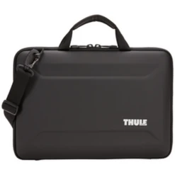 Thule Gauntlet Black Rigid Shell - 14" MacBook Pro Rugged Clamshell Laptop Attaché -Luggage Pros Store Thule Luggage Gauntlet MacBook Pro 14 Attache 3 398c1896