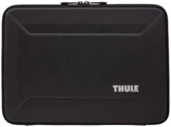 Thule Gauntlet 16" MacBook Pro Sleeve – Black Molded Rugged Clamshell Laptop Case 14 Thule Gauntlet 16" MacBook Pro Sleeve – Black Molded Rugged Clamshell Laptop Case -Luggage Pros Store Thule Luggage Gauntlet MacBook Sleeve 16 3