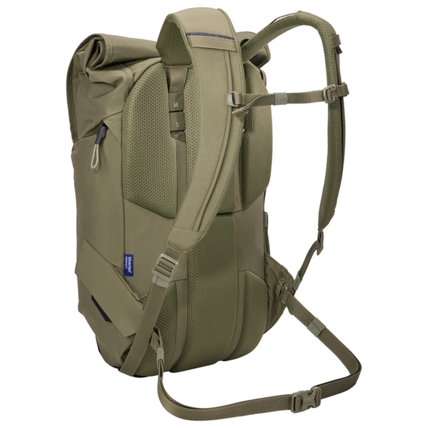 Thule Paramount 20L Olivine Green - Weather-Resistant Rolltop Bike Commuter Backpack 6 Thule Paramount 20L Olivine Green - Weather-Resistant Rolltop Bike Commuter Backpack - Image 4