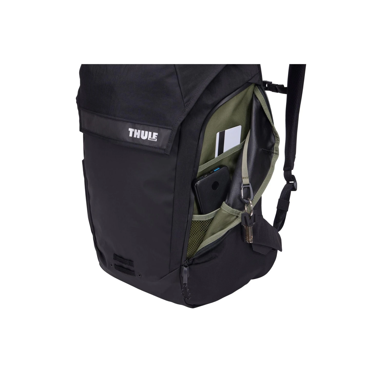 Thule Paramount 28L Earth-Tone – Weather-Resistant Laptop Cycling Commuter Backpack 15 Thule Paramount 28L Earth-Tone – Weather-Resistant Laptop Cycling Commuter Backpack - Image 13