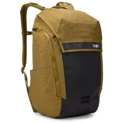 Thule Paramount 28L Earth-Tone – Weather-Resistant Laptop Cycling Commuter Backpack