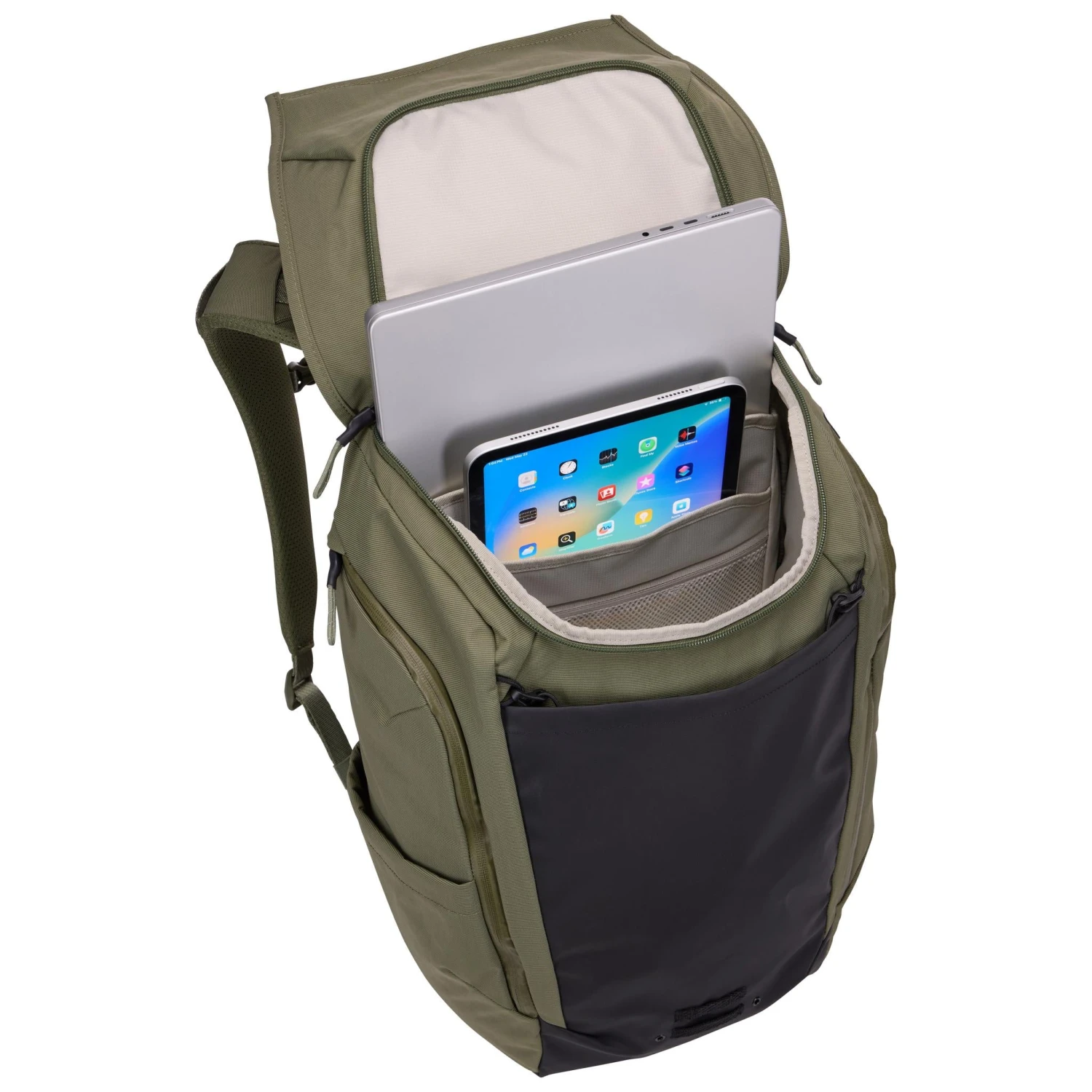 Thule Paramount 28L Earth-Tone – Weather-Resistant Laptop Cycling Commuter Backpack 9 Thule Paramount 28L Earth-Tone – Weather-Resistant Laptop Cycling Commuter Backpack - Image 7