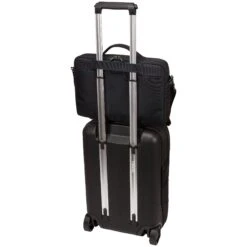 Thule Subterra 15-inch MacBook Attache - Durable Black 800D Nylon Laptop Briefcase -Luggage Pros Store Thule Luggage Subterra 15 Macbook Attache 8