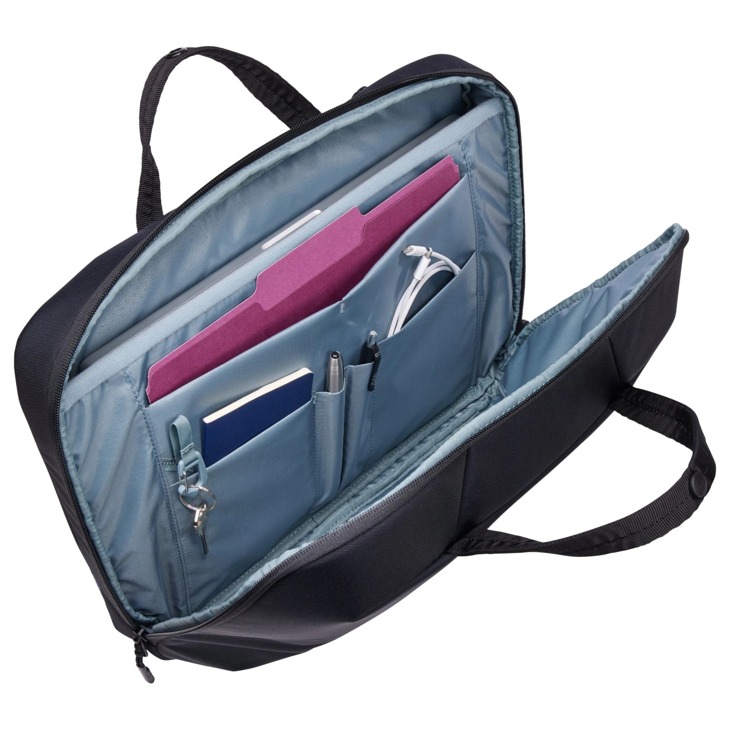 Thule Subterra 2 Dark Grey 800D Nylon – 16" Laptop & Tablet Professional Attache 7 Thule Subterra 2 Dark Grey 800D Nylon – 16" Laptop & Tablet Professional Attache - Image 5