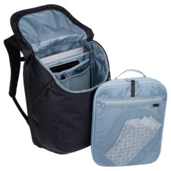 Thule Subterra 2 Black 26L-32L Expandable - Fold-Over Travel Laptop Backpack 32 Thule Subterra 2 Black 26L-32L Expandable - Fold-Over Travel Laptop Backpack -Luggage Pros Store Thule Luggage Subterra 2 Travel Backpack 26L 11