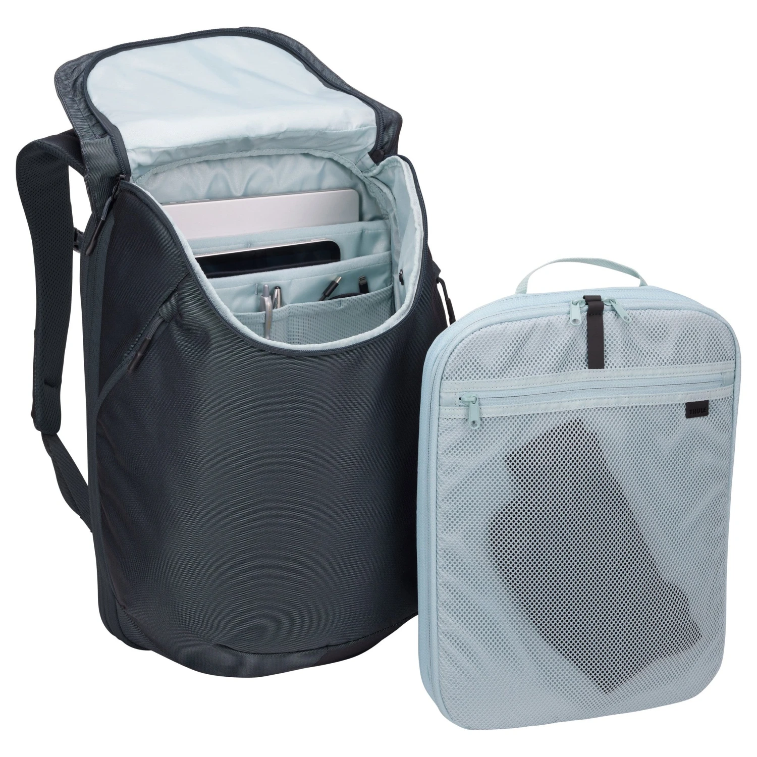 Thule Subterra 2 Black 26L-32L Expandable - Fold-Over Travel Laptop Backpack 15 Thule Subterra 2 Black 26L-32L Expandable - Fold-Over Travel Laptop Backpack - Image 13