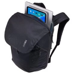 Thule Subterra 2 Black 26L-32L Expandable - Fold-Over Travel Laptop Backpack 40 Thule Subterra 2 Black 26L-32L Expandable - Fold-Over Travel Laptop Backpack -Luggage Pros Store Thule Luggage Subterra 2 Travel Backpack 26L 19