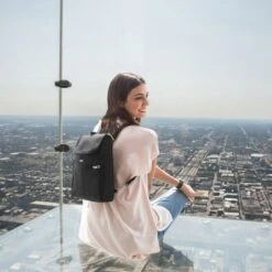 Travelon Black Anti-Theft Classic Small Convertible Backpack – RFID Blocking 2-in-1 Tablet Bag -Luggage Pros Store Travelon Anti Theft Classic Small Convertible Backpack 4