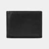 Travelon Black Genuine Leather RFID Blocking Billfold Wallet – Slim 10-Slot Security Bifold