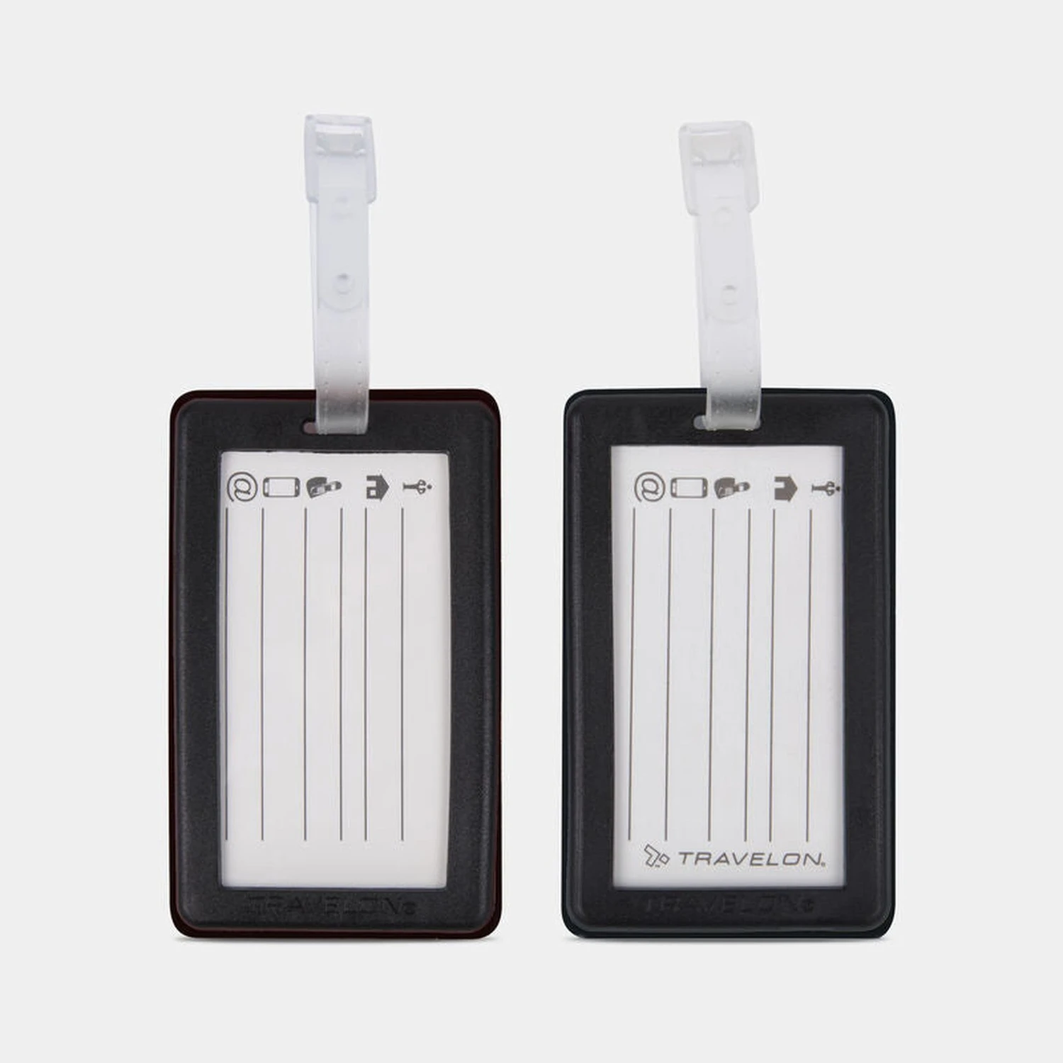 Travelon Set of 2 Polka Dot Luggage Tags – High-Visibility Travel Accessories 4 Travelon Set of 2 Polka Dot Luggage Tags – High-Visibility Travel Accessories - Image 2