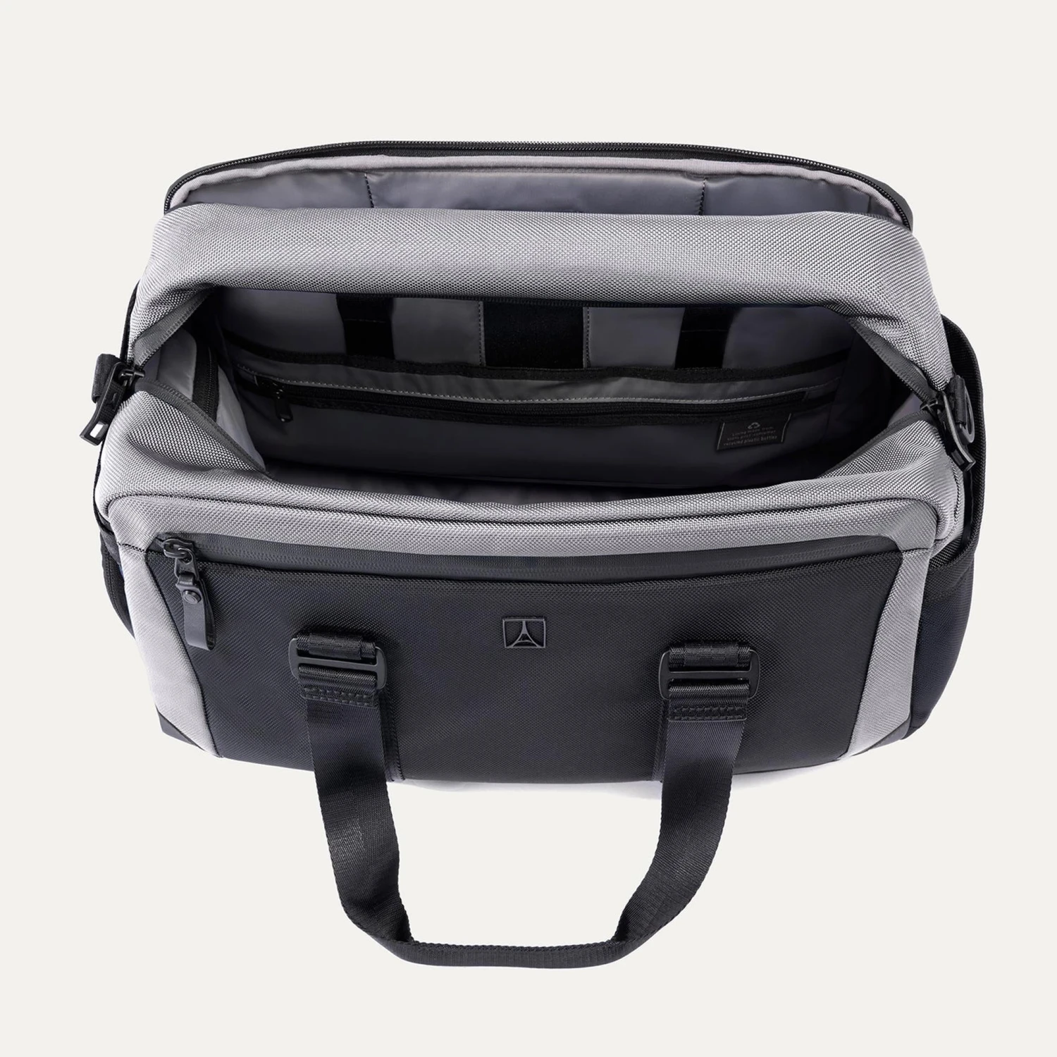 Travelpro Altitude Day-to-Day Duffel - Black Ballistic Eco-Friendly Travel Bag with Shoe Compartment 18 Travelpro Altitude Day-to-Day Duffel - Black Ballistic Eco-Friendly Travel Bag with Shoe Compartment - Image 16