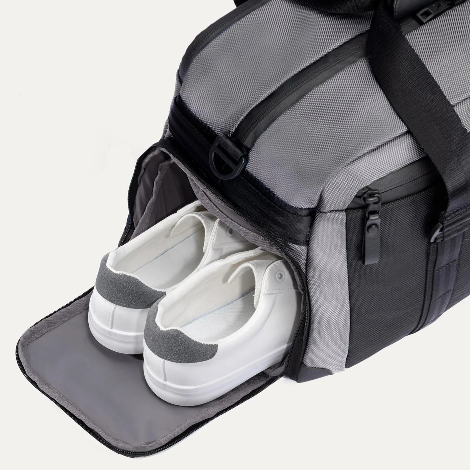 Travelpro Altitude Day-to-Day Duffel - Black Ballistic Eco-Friendly Travel Bag with Shoe Compartment 19 Travelpro Altitude Day-to-Day Duffel - Black Ballistic Eco-Friendly Travel Bag with Shoe Compartment - Image 17