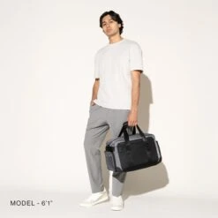 Travelpro Altitude Day-to-Day Duffel - Black Ballistic Eco-Friendly Travel Bag with Shoe Compartment 40 Travelpro Altitude Day-to-Day Duffel - Black Ballistic Eco-Friendly Travel Bag with Shoe Compartment -Luggage Pros Store Travelpro Altitude Day to Day Duffel 19