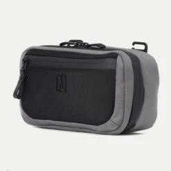 Travelpro Altitude Organization Kit Black - Ballistic ECOFAB Tech Pouch with Aluminum Hooks -Luggage Pros Store Travelpro Altitude Organization Kit 18