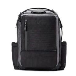 Travelpro Altitude Slim Expandable Laptop Backpack in Black – Professional 16" Laptop Bag (20-24L)
