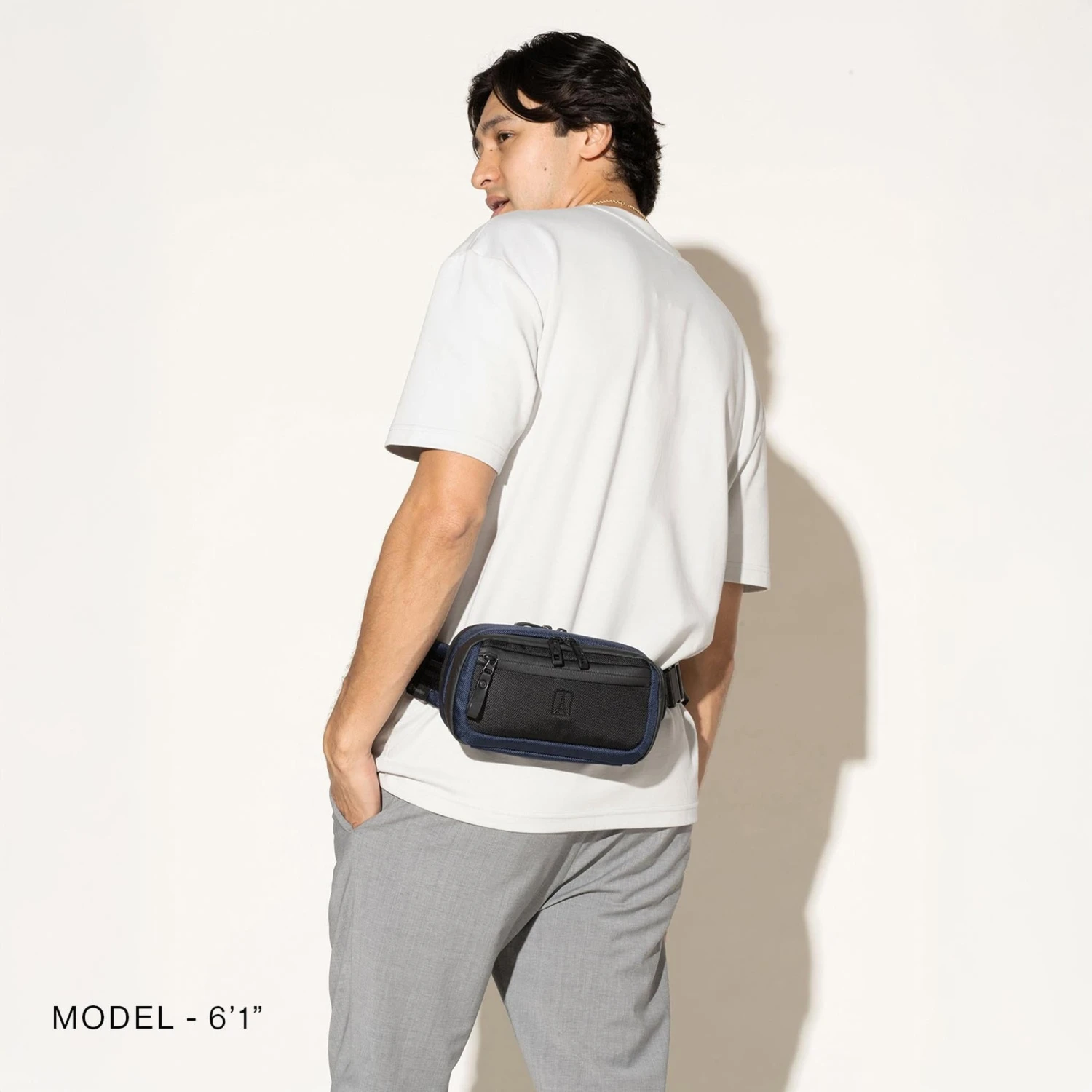 Travelpro Altitude Sling 2L – Eco-Friendly Ballistic Nylon Crossbody and Waist Pack 18 Travelpro Altitude Sling 2L – Eco-Friendly Ballistic Nylon Crossbody and Waist Pack - Image 16