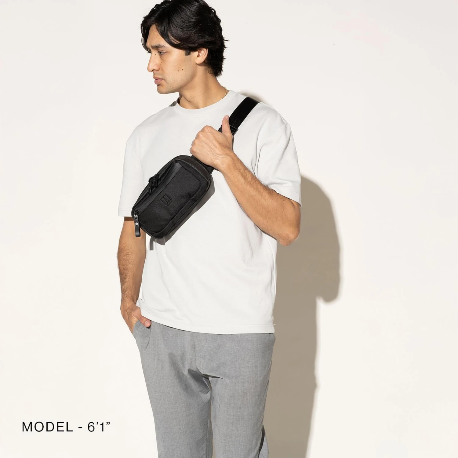 Travelpro Altitude Sling 2L – Eco-Friendly Ballistic Nylon Crossbody and Waist Pack 10 Travelpro Altitude Sling 2L – Eco-Friendly Ballistic Nylon Crossbody and Waist Pack - Image 8