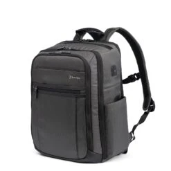 Travelpro Crew Executive Choice 3 Large Backpack - Black Ballistic Nylon with USB Charging & Laptop Sleeve -Luggage Pros Store Travelpro Crew Executive Choice 3 Large Backpack 3