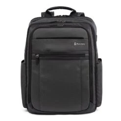 Travelpro Crew Executive Choice 3 Large Backpack - Black Ballistic Nylon with USB Charging & Laptop Sleeve -Luggage Pros Store Travelpro Crew Executive Choice 3 Large Backpack 6