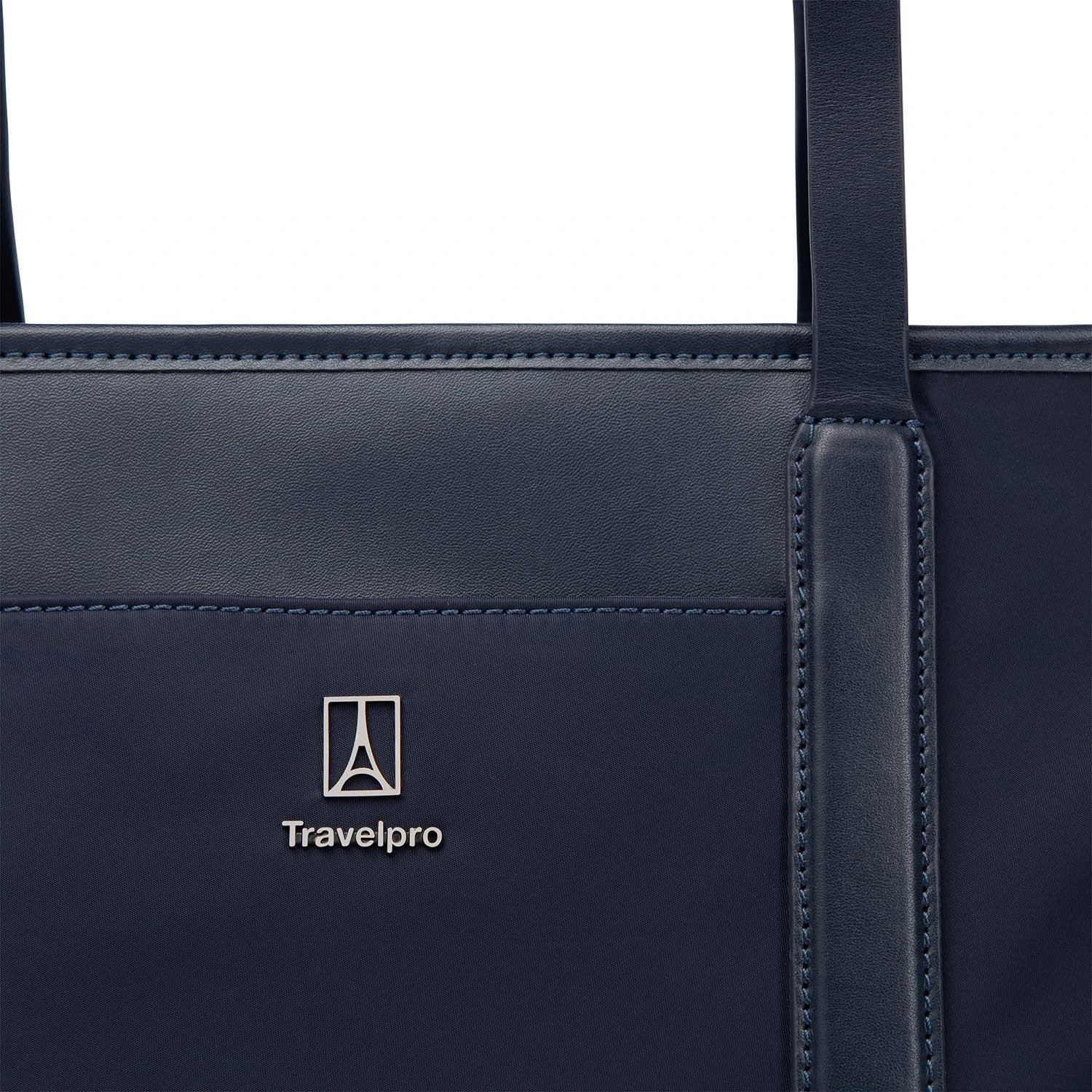 Travelpro Crew Executive Choice 3 Women's Tote – Black Nylon Professional Laptop Bag with Leather Accents 12 Travelpro Crew Executive Choice 3 Women's Tote – Black Nylon Professional Laptop Bag with Leather Accents - Image 10