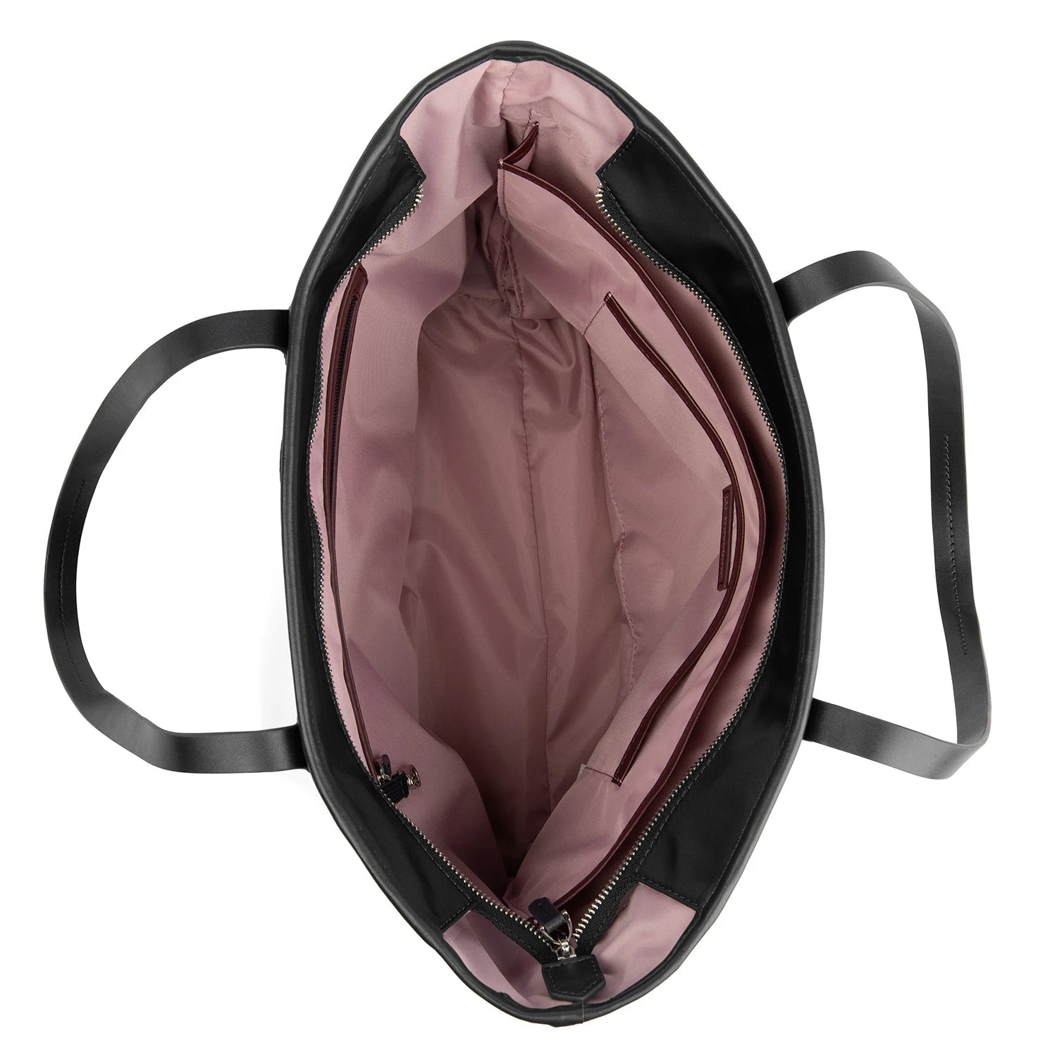 Travelpro Crew Executive Choice 3 Women's Tote – Black Nylon Professional Laptop Bag with Leather Accents 14 Travelpro Crew Executive Choice 3 Women's Tote – Black Nylon Professional Laptop Bag with Leather Accents - Image 12