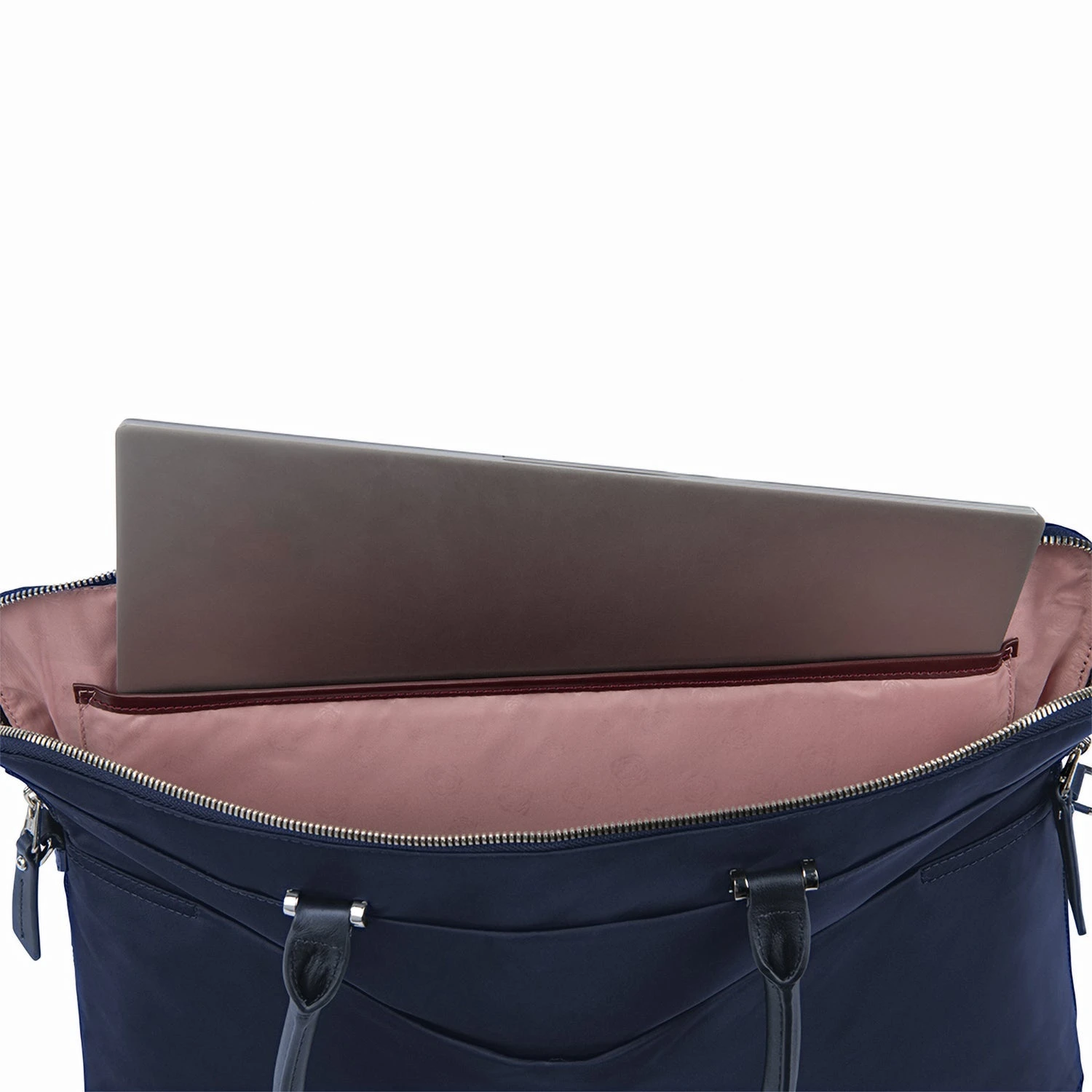 Travelpro Crew Executive Choice 3 Women's Tote – Black Nylon Professional Laptop Bag with Leather Accents 16 Travelpro Crew Executive Choice 3 Women's Tote – Black Nylon Professional Laptop Bag with Leather Accents - Image 14