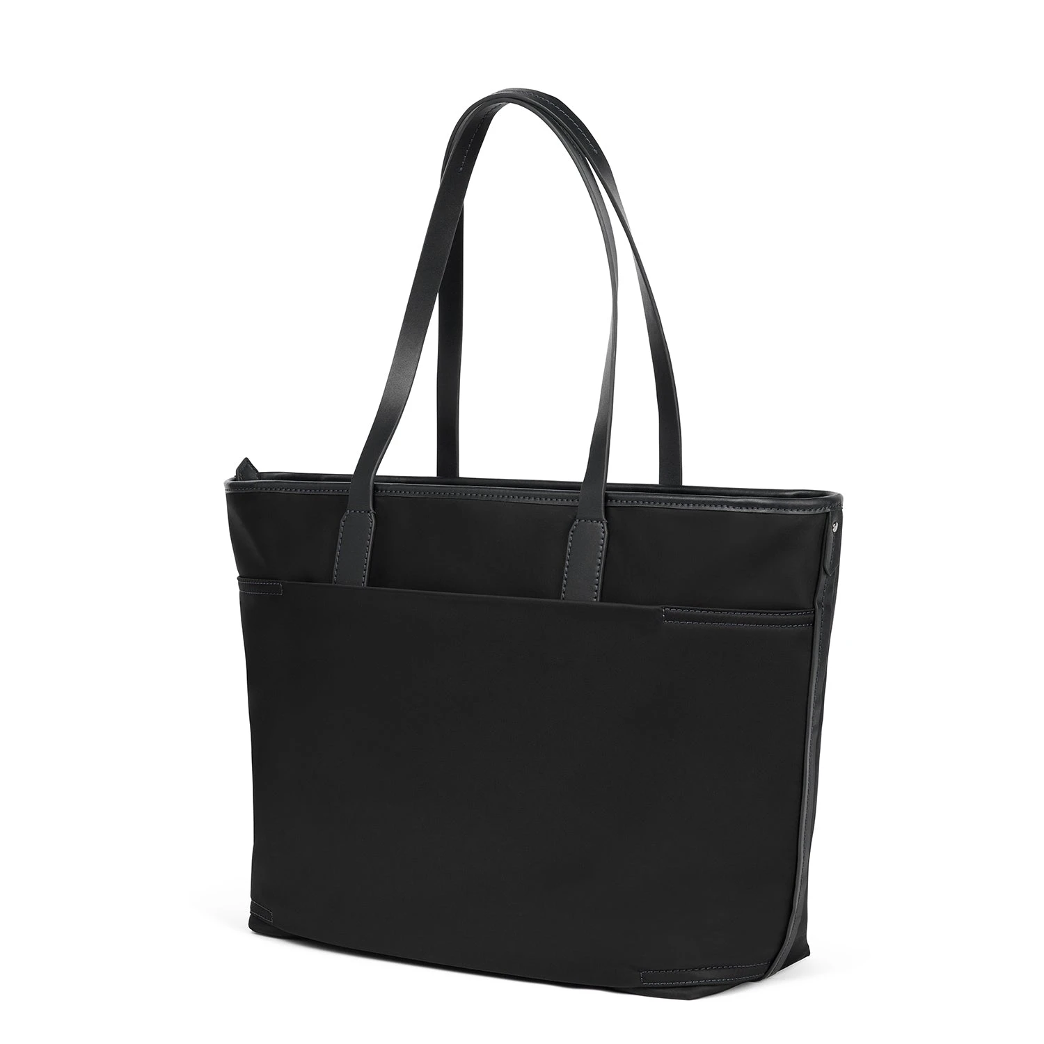 Travelpro Crew Executive Choice 3 Women's Tote – Black Nylon Professional Laptop Bag with Leather Accents 8 Travelpro Crew Executive Choice 3 Women's Tote – Black Nylon Professional Laptop Bag with Leather Accents - Image 6