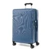 Travelpro Maxlite Air Medium 25" Checked Luggage – Azure Blue Expandable Hardside Spinner -Luggage Pros Store Travelpro Maxlite Air Medium Check In Expandable Hardside Spinner