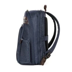 Travelpro Platinum Elite Business Backpack - Black High-Density Fabric with Leather Accents & 16" Laptop Sleeve -Luggage Pros Store Travelpro Platinum Elite Business Backpack 7