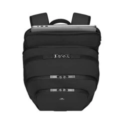 Victorinox Altmont Modern Deluxe Black - 27L Water-Resistant Laptop Commuter Backpack -Luggage Pros Store Victorinox Altmont Modern Deluxe Backpack 9