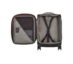 Victorinox Crosslight Frequent Flyer Softside Carry-On – Expandable 8-Wheel Recycled PET Luggage -Luggage Pros Store Victorinox Crosslight Frequent Flyer Carry On 10