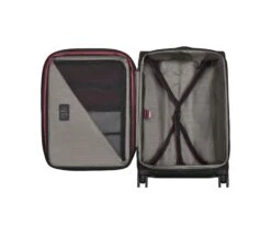 Victorinox Crosslight Medium Softside Checked Luggage – Black Expandable 8-Wheel Spinner 30 Victorinox Crosslight Medium Softside Checked Luggage – Black Expandable 8-Wheel Spinner -Luggage Pros Store Victorinox Crosslight Medium Upright 10
