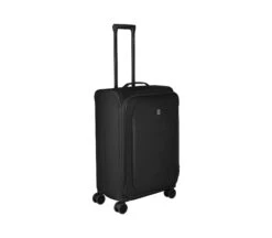 Victorinox Crosslight Medium Softside Checked Luggage – Black Expandable 8-Wheel Spinner 26 Victorinox Crosslight Medium Softside Checked Luggage – Black Expandable 8-Wheel Spinner -Luggage Pros Store Victorinox Crosslight Medium Upright 6