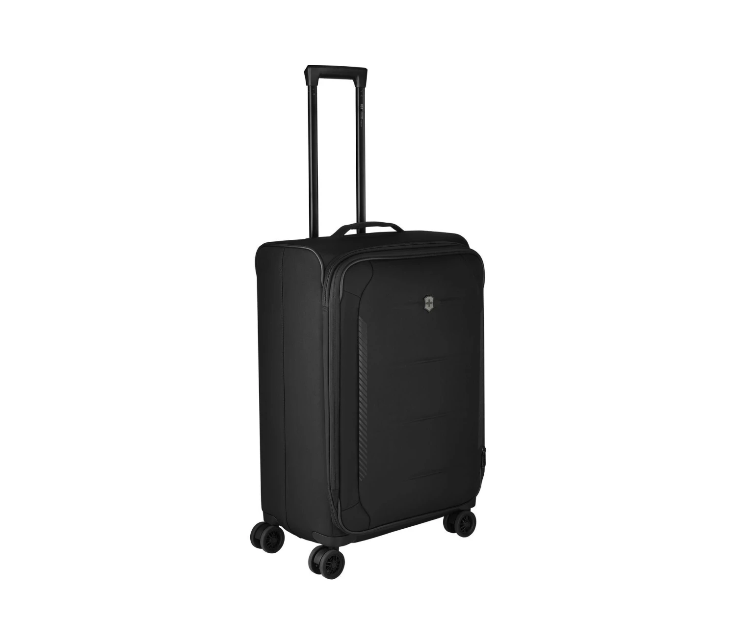 Victorinox Crosslight Medium Softside Checked Luggage – Black Expandable 8-Wheel Spinner 8 Victorinox Crosslight Medium Softside Checked Luggage – Black Expandable 8-Wheel Spinner - Image 6