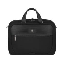 Victorinox Mythic Deluxe Briefcase - Professional Ballistic Nylon 15.6" Laptop Bag with Leather Trim -Luggage Pros Store Victorinox Mythic Deluxe Briefcase 3
