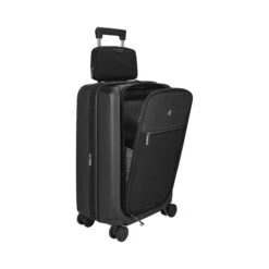 Victorinox Mythic Frequent Flyer Carry-On Business - Black Hardshell Vertical Access 8-Wheel Spinner 19 Victorinox Mythic Frequent Flyer Carry-On Business - Black Hardshell Vertical Access 8-Wheel Spinner -Luggage Pros Store Victorinox Mythic Frequent Flyer Carry On Business 9
