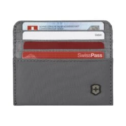 Victorinox Travel Essentials Black Slim RFID-Blocking 8-Slot Card Holder -Luggage Pros Store Victorinox Travel Essentials Card Holder 4